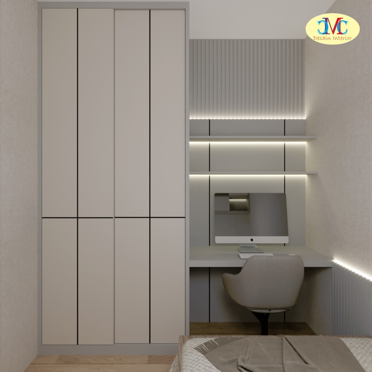 design kamar tidur modern minimalis- CMCInterior (5)