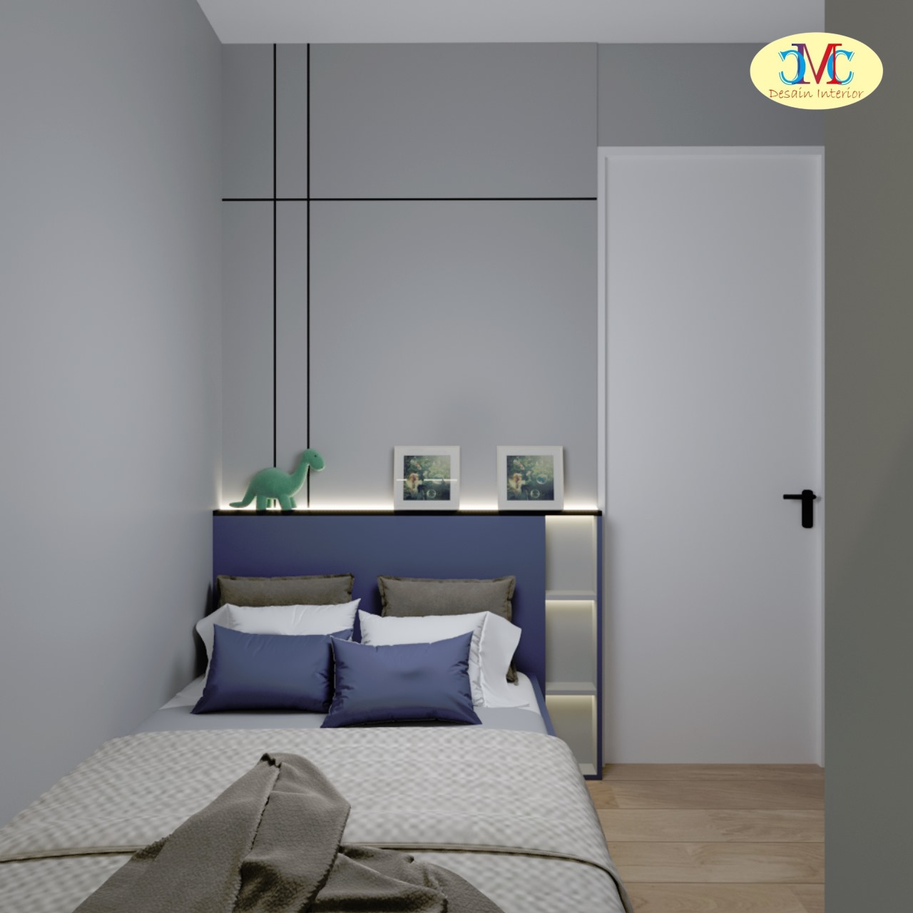 design kamar tidur modern minimalis- CMCInterior (6)