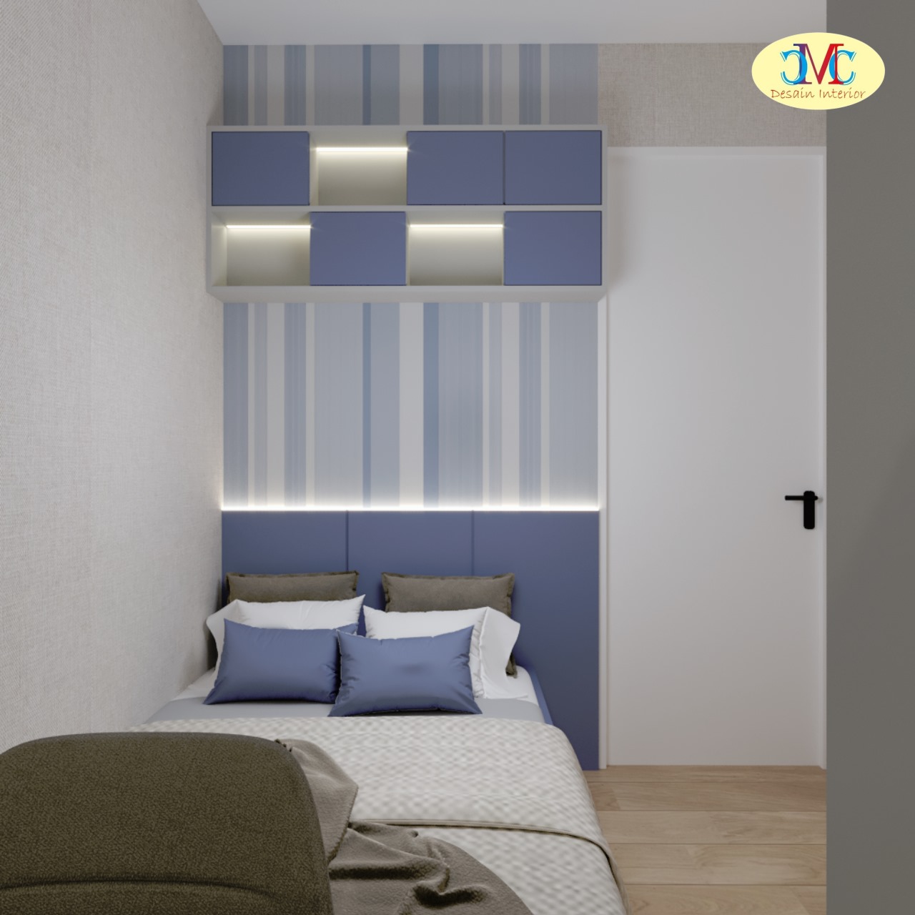 design kamar tidur modern minimalis- CMCInterior (7)