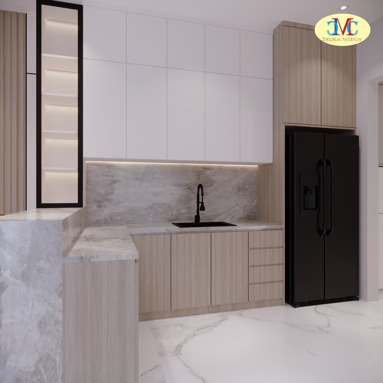 Design Kitchen Set – Citra Raya Tangerang Okt25 (2)