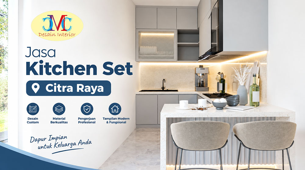 Jasa Kitchen Set Citra Raya - CMCInterior 150926